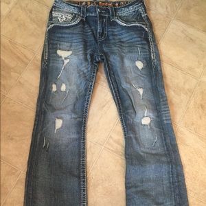 Men’s Rock Revival Pauly Boot Cut - BUCKLE